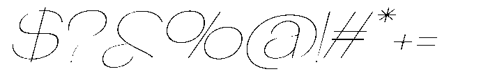 Glagent Stencil Thin Ultra Expanded Sl Font OTHER CHARS