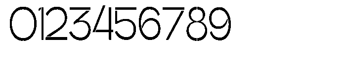 Glagent Stencil Ultra Condensed Font OTHER CHARS