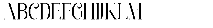 Glagter Var Black Font UPPERCASE