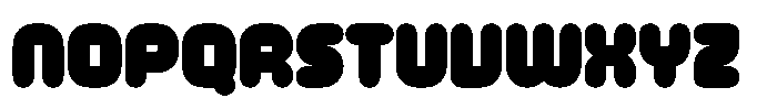Glammo Font UPPERCASE
