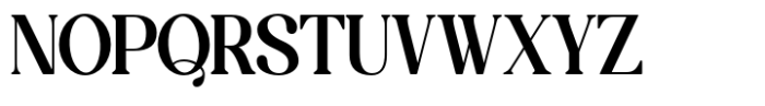 Glamour Coquette Regular Font UPPERCASE