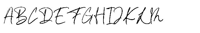 Glamps Coulmy Font UPPERCASE