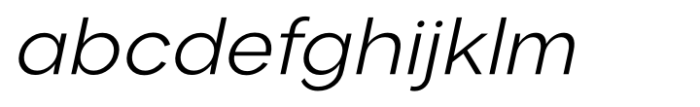 Glamure Light Italic Font LOWERCASE