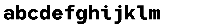Glamure Mono Bold FONT