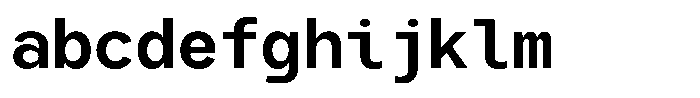 Glamure Mono Semi Bold FONT