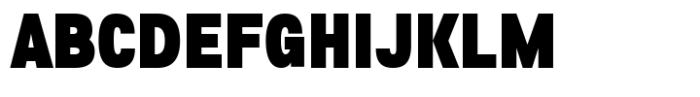 Glancyr Neue Bold Condensed Font UPPERCASE