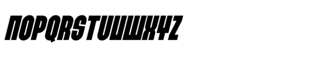 Glanuler Italic Font UPPERCASE