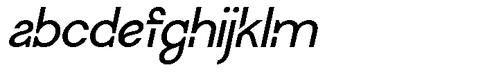 Glanzyo Italic FONT