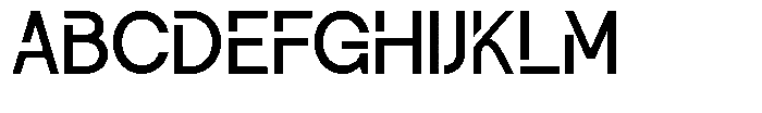Glanzyo Regular Font UPPERCASE