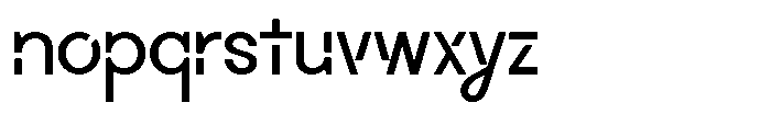 Glanzyo Regular Font LOWERCASE