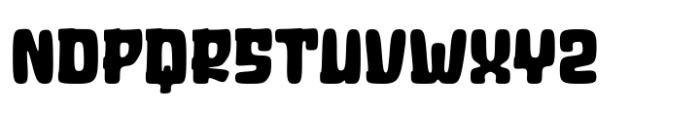 Glary Tropic Smooth Font UPPERCASE