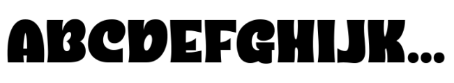 Glasfur Regular Font UPPERCASE