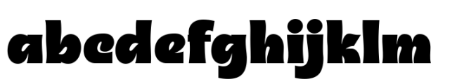 Glasfur Regular Font LOWERCASE