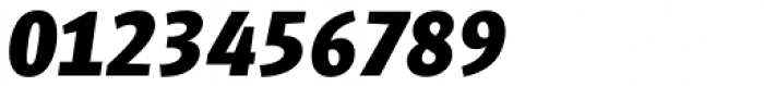 Glasgow Serial ExtraBold Italic Font OTHER CHARS