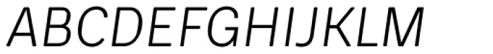Glatt Pro Italic Regular Font UPPERCASE