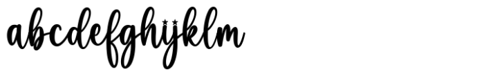 Glaudusa Bold Font LOWERCASE