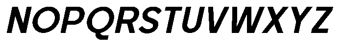 Glavia Italic Font UPPERCASE