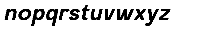 Glavia Italic Font LOWERCASE