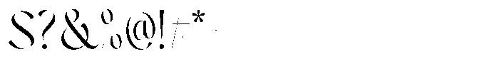 Glavoire Font OTHER CHARS