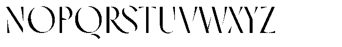 Glavoire Font UPPERCASE