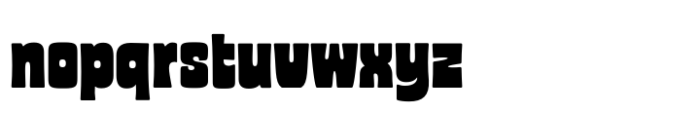 Glaw Regular Font LOWERCASE