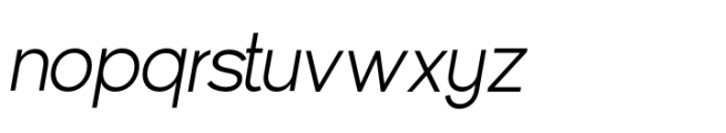 Glaxd Regular Italic Font LOWERCASE