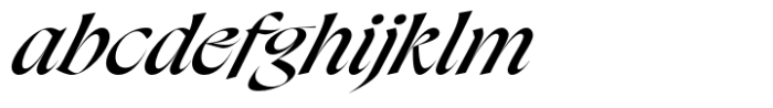 Glazier Italic FONT