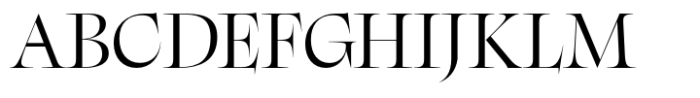 Glazier Light Font UPPERCASE