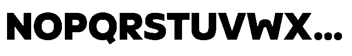 Gleh Bold Font UPPERCASE