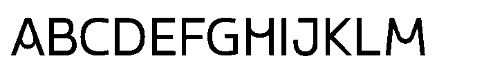 Gleh Regular Font UPPERCASE
