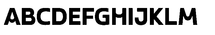 Gleh Semi Bold Font UPPERCASE