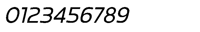 Gleh Slanted Font OTHER CHARS