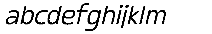 Gleh Slanted FONT