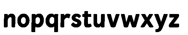 Glekzo Font LOWERCASE