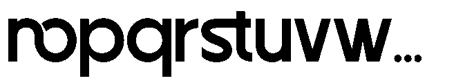 Glemora Bold Font LOWERCASE