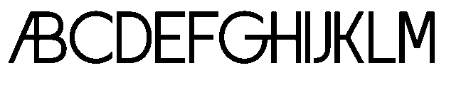 Glemora Regular Font UPPERCASE