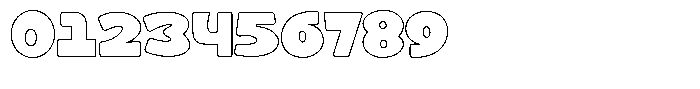 Glemy Botra Outline Font OTHER CHARS
