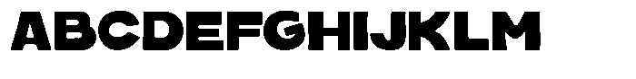 Glemy Botra Regular Font UPPERCASE