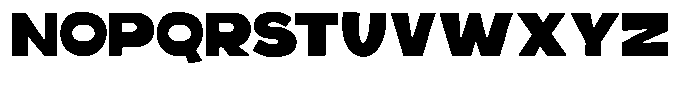 Glemy Botra Regular Font UPPERCASE