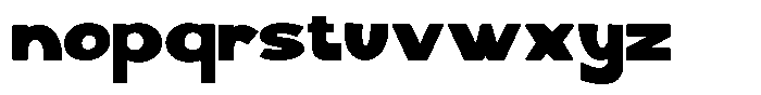 Glemy Botra Regular Font LOWERCASE