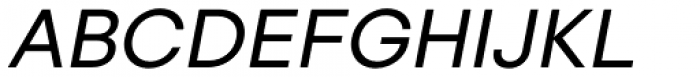 Glence Medium Italic Font UPPERCASE