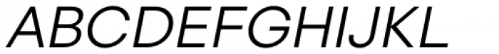 Glence Regular Italic Font UPPERCASE