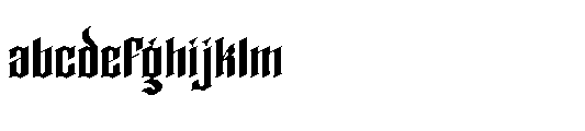 Glendork Regular FONT