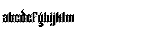 Glendork Rough Regular FONT