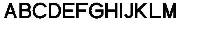 Glevia Bold Font UPPERCASE