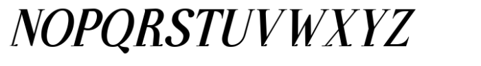 Glevora Bold Italic Font UPPERCASE