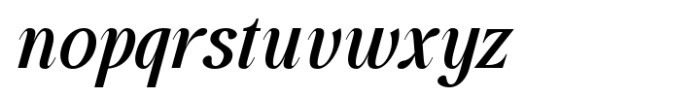 Glevora Bold Italic Font LOWERCASE
