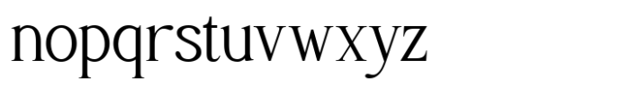 Glevora Light Font LOWERCASE