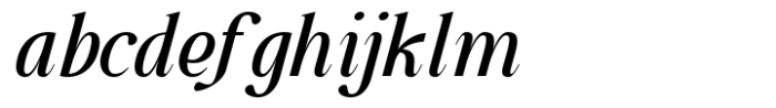 Glevora Medium Italic FONT