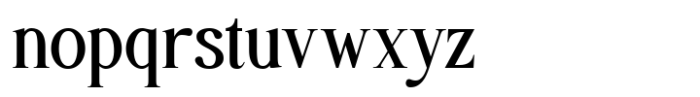 Glevora Medium Font LOWERCASE